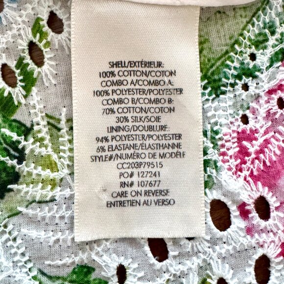 Colorful Alice + Olivia “Crawford” Floral Mini Dress – Size 10 - Picture 12 of 13